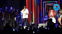 Sarkodie at the just ended Wave Concert