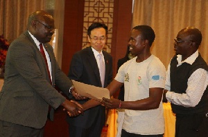 Mr Shi-Ting Wang, the Chinese Ambassador to Ghana