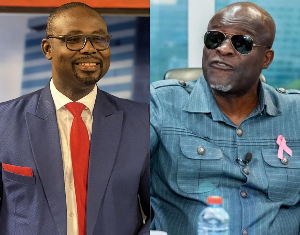 Vondee (L) rejected Glover's (R) question asking why drug busts become rampant under NDC