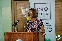 The Chief Executive of the Accra Metropolitan Assembly (AMA), Elizabeth K.T. Sackey