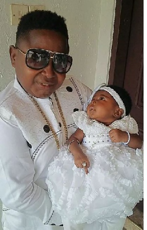 Wayoosi with his late daughter