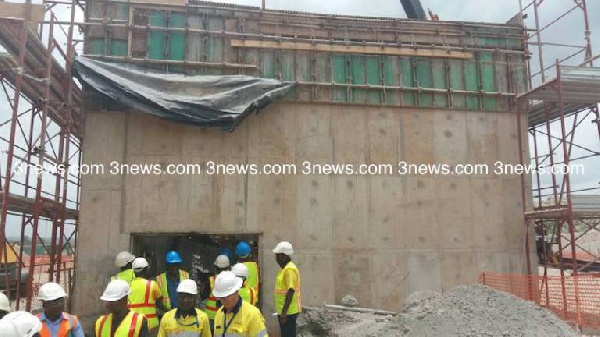 The structure that caused the death of six Newmont Ghana staff