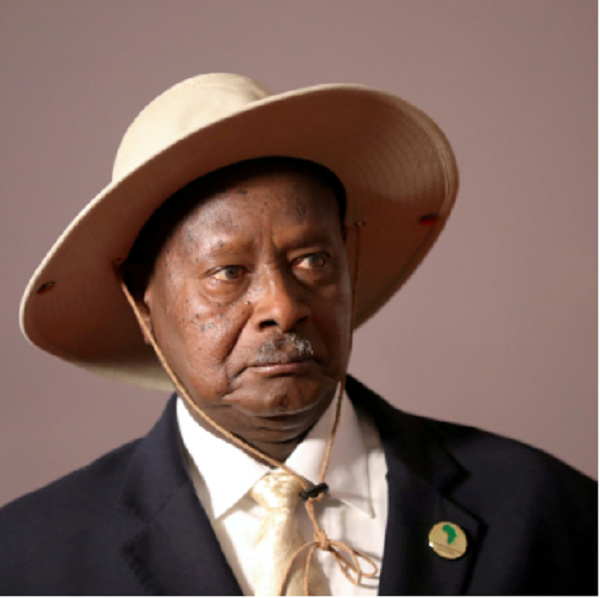 Uganda's president, Yoweri Museveni