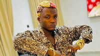 Popular singer Portable wey im real name be Habeeb Okikiola