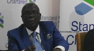 Outgoing Chairman of the Board of Directors for Standard Chartered Bank, Ishmael Yamson