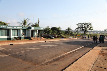 Ghana - Togo border