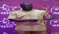 Bonohene Baffour Awuah, the award winning local newscaster for the year