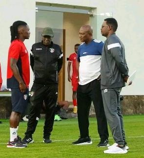 James Kwasi Appiah (second) from right