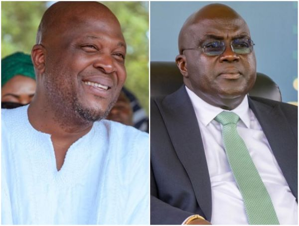 Ibrahim Mahama (L), Julius Debrah (R)