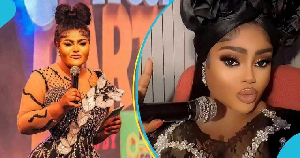 Ghanaian social media personality Aba Dope