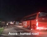 A scene from the incident on the Accra-Kumasi Highway on April 6, 2024
