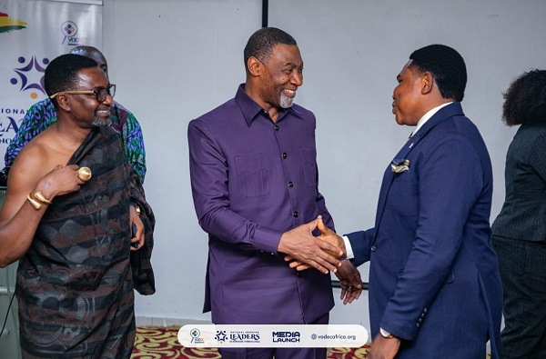 World-renowned Evangelist and Economist, Dr. Lawrence Tetteh at the event