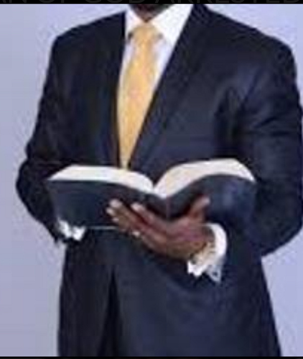 File Photo of a pastor with a Bible