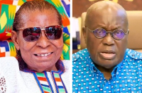 the Late Safo Kantanka (L) and Former President Akufo-Addo (R)
