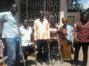 Some beneficiaries of the Persons With Disabilities programme