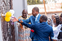 The couple also donated 300 brand-new plastic chairs and musical equipment
