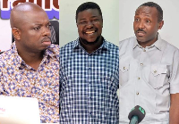 L-R: Kwame Baffoe, Mohammed Zakou and John Boadu