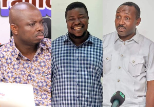 L-R: Kwame Baffoe, Mohammed Zakou and John Boadu