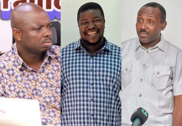 L-R: Kwame Baffoe, Mohammed Zakou and John Boadu