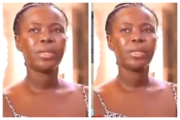 This woman claims she was lured to Wenchi with a promise of money