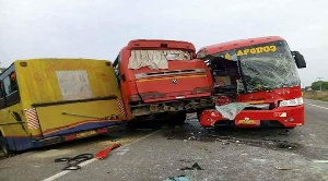 The buses involved in the accident