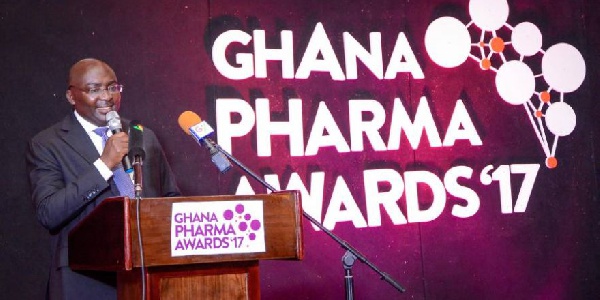 Vice President Dr Mahamudu Bawumia, Speaking at the maiden edition of the Ghana Pharma Awards