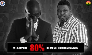 Support Ghana Music 80%