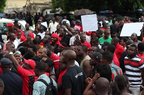 Protests will not end until government signs a Memorandum of Understanding (MoU) - Stanley Mensah