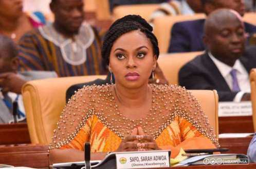Sarah Adwoa Safo, MP  for Dome-Kwabenya