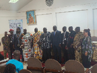 Government officials come together to launch justice in critical minerals governance