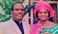 The late Apostle Dr. Michael Kwabena Ntumy and his wife, Martha Adwoa Diako Ntumy