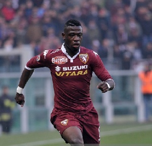 Afriyie Acquah suffered a thigh injury in the 4-0 defeat at Juventus