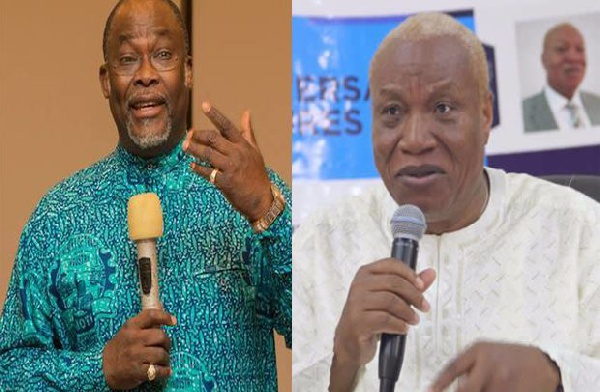 Aspiring Presidential candidates of the NDC, Ekwow Spio-Garbrah and Joshua Alabi