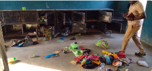 Dormitory scenes from the Catholic school in Nigeria's Niger State where students were abducted