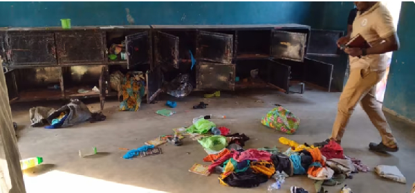 Dormitory scenes from the Catholic school in Nigeria's Niger State where students were abducted