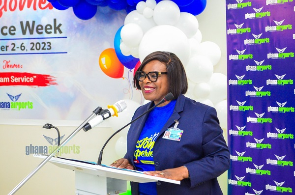 Madam Pamela Djamson-Tettey, Managing Director of Ghana Airports Company Limited