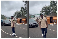 Malik Basintale's prisons parade appearance has sparked public backlash
