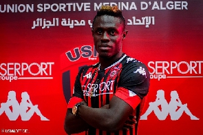 Ghana striker Kwame Opoku