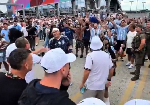 Watch as England and Argentina fans clash outside stadium after semi-final game