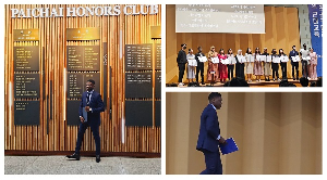 Richmond Kwadwo Fosu has completed a one-year course in Korean language