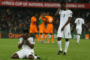The Black Stars lost 9-8 on penalties to Ivory Coast in the 2015 AFCON final