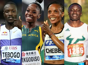 Tebogo, Saminu Chebet Athletes 