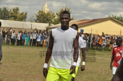 In-form Bechem United striker Abednego Tetteh