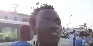 Rescued fisherman recounts using canoe parts to roast fish at sea