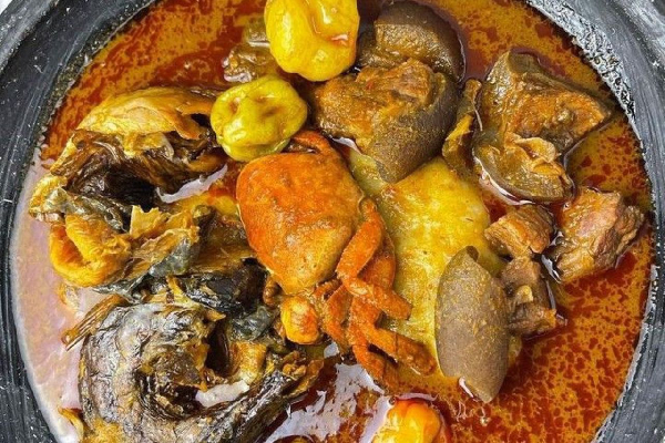 Palmnut soup is rich in vitamins, fibre, and protein