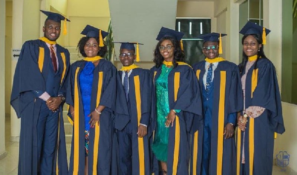 The six students graduated in Doctor of Medicine