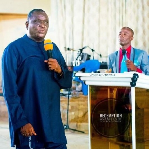 Reverend Dr. Lazarus Akaburi, Head Pastor of Redemption Assemblies of God church