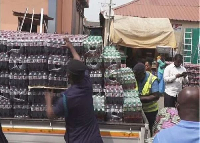 GRA officials captured inspecting some items