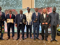 BOST MD, Edwin Provencal with other award winners
