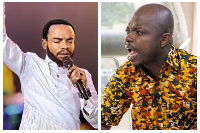 According to Abronye (R), Prophet Roja (L) had demanded $1.5million from Bawumia